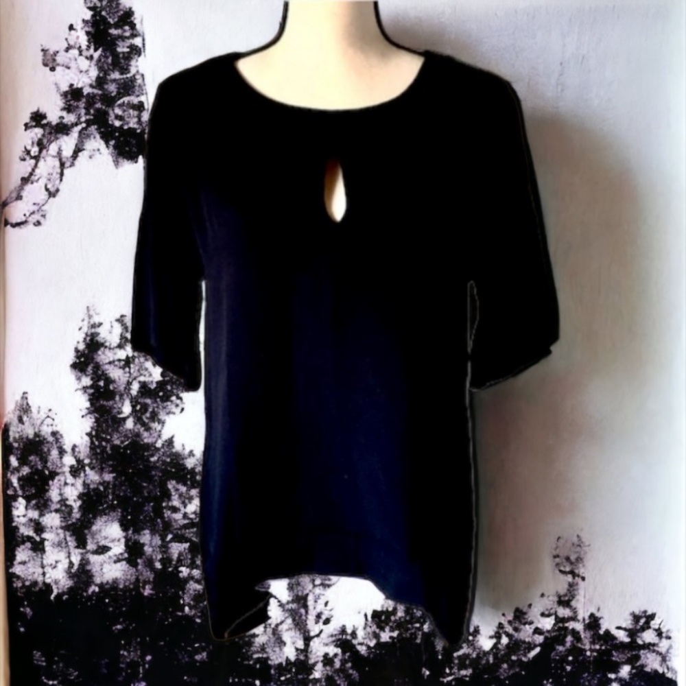 Michael Stars Black High Low Tunic By Nordstrom - Picture 5 of 10